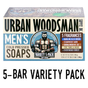 Urban- Woodsman Supply Men's Soaps Variety 5-Pack