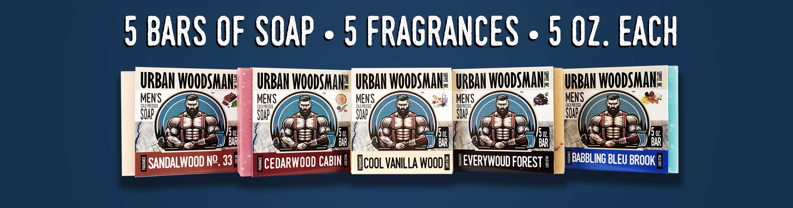 Urban Woodsman Supply Men's Soaps