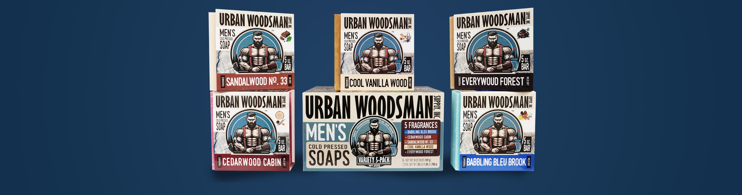 Urban Woodsman Supply Men's Soaps